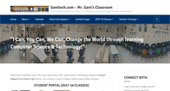Desktop Screenshot of ganttech.com